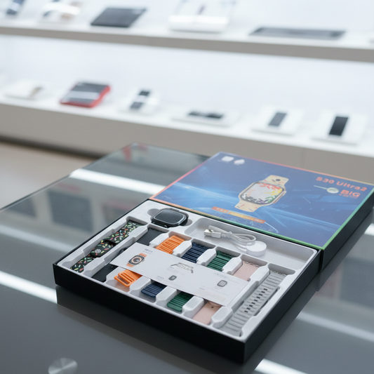 ✨ S30 Ultra 2 Smartwatch | 7-in-1 Premium Set ⌚💎