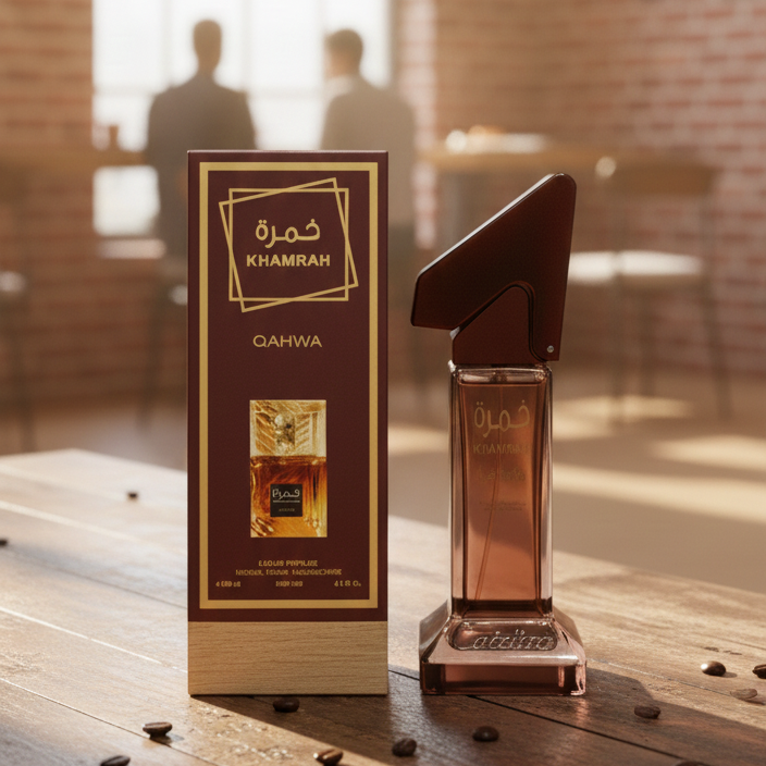 ✨ Khamrah Qahwa by Lattafa – 100ml Elegant Fragrance ☕🌸🇫🇷