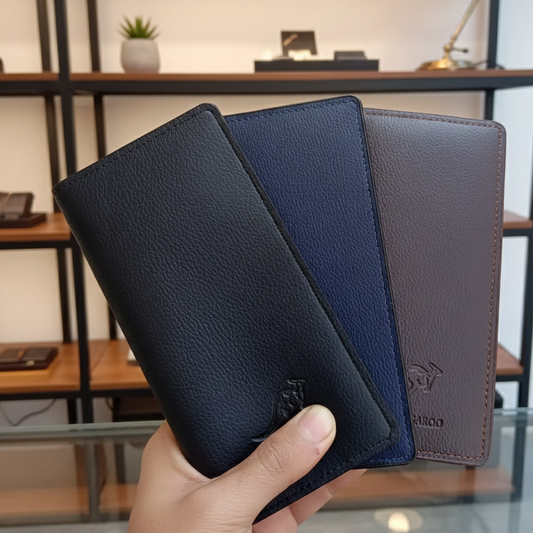 🖤 Kangaroo Long Wallet | Durable & Stylish Everyday Use 👛